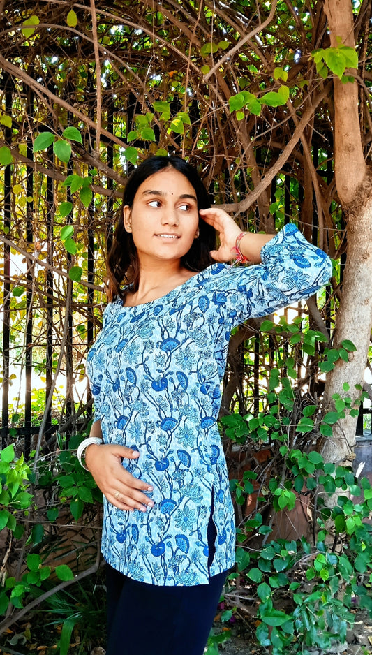 Noor-e-Neel kurti