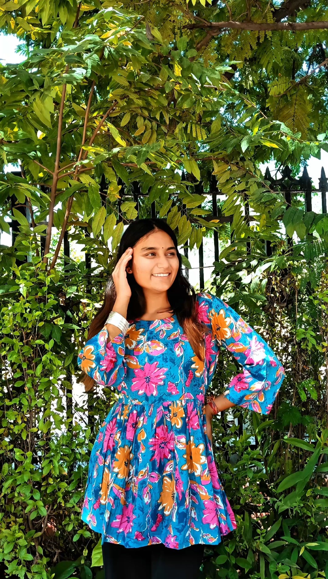 Phoolwari Kurti